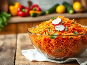 Sałatka z marchewką: sprawdzone przepisy na zdrowe dania!