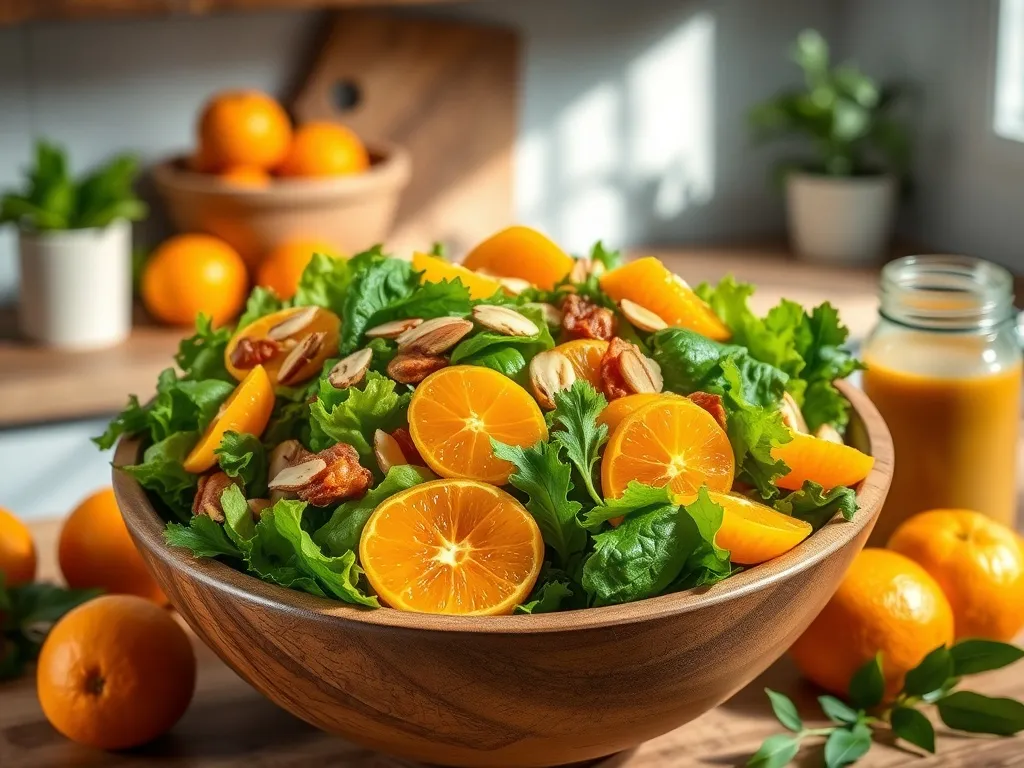 Sałatka z mandarynkami: przepis na zdrową i pyszną przekąskę