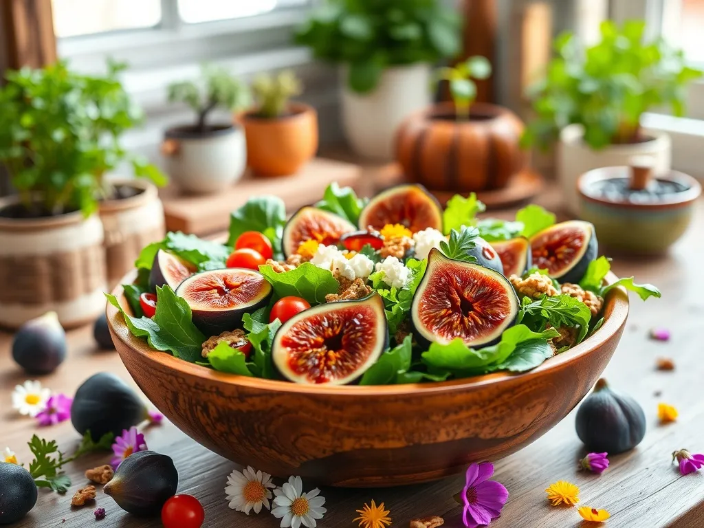 Sałatka z figami: przepis na zdrową i pyszną przekąskę