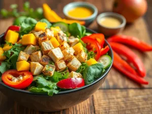 Sałatka z kurczakiem i mango: przepis na zdrowy i pyszny posiłek