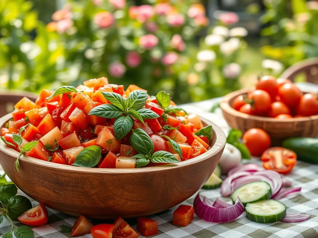 Sałatka z pomidorów: proste przepisy na letnie orzeźwienie