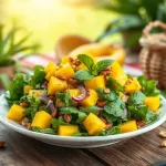 Sałatka z mango: przepis na orzeźwiające danie na każdą okazję
