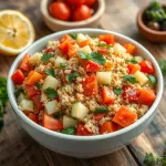 Sałatka z kaszą bulgur: przepis na zdrowy i pyszny posiłek