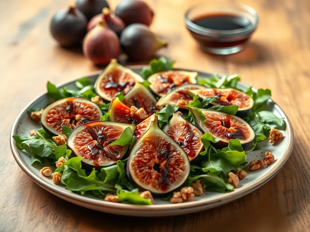 Sałatka z figami i szynką parmeńską: idealne połączenie smaków!