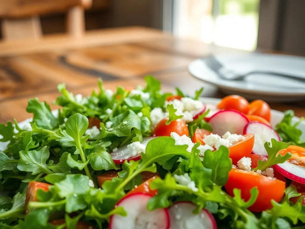 Sałatka z roszponką: zdrowy przepis na każdą okazję