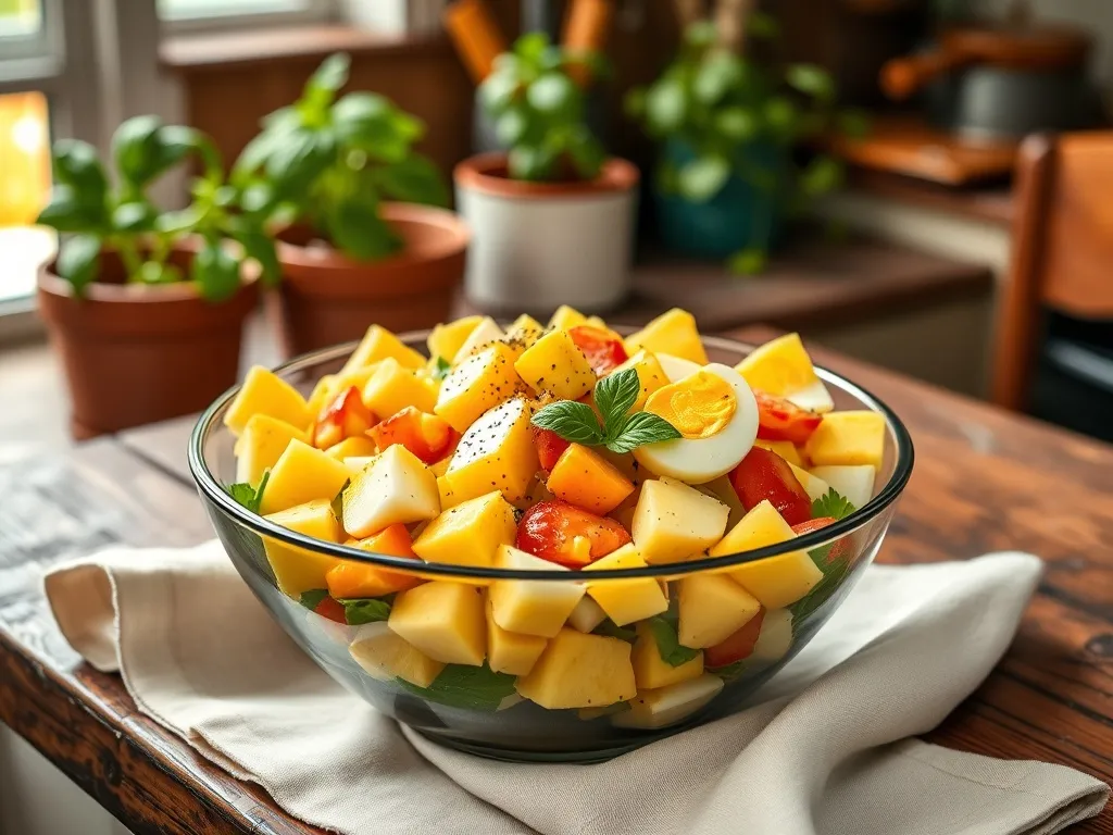 Sałatka z ananasem, jajkiem i kukurydzą: przepis na pyszne danie