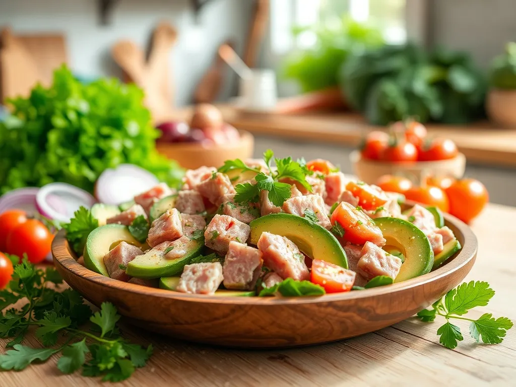 Sałatka z awokado i tuńczykiem: zdrowy przepis na każdą okazję