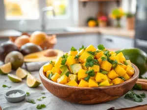 Sałatka z mango i awokado: przepis na zdrową i pyszną przekąskę