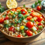 Sałatka z kaszą pęczak do pracy: szybki przepis na zdrowy lunch