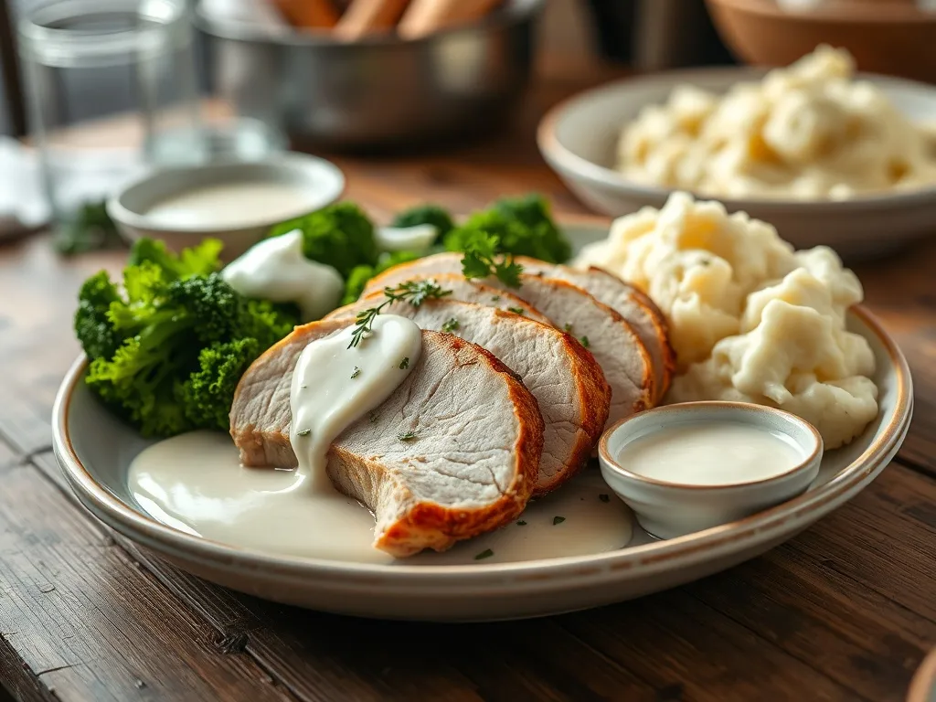 Pierś z indyka w sosie śmietanowym: przepis na pyszne danie