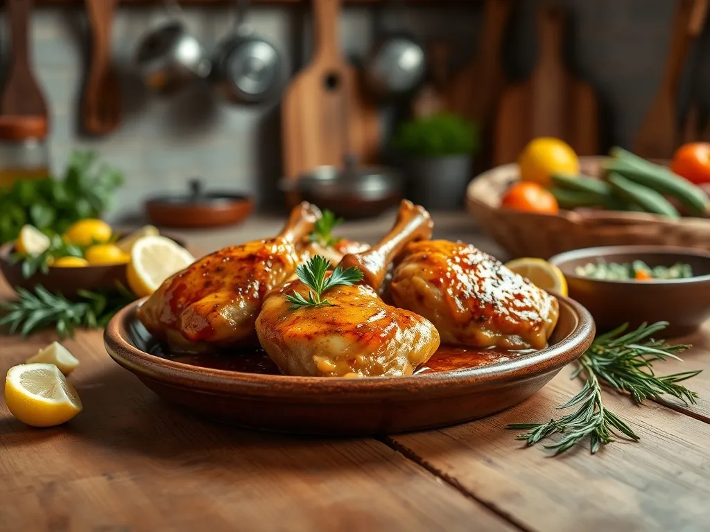 Udka z kurczaka w sosie: przepis na pyszne danie na każdą okazję