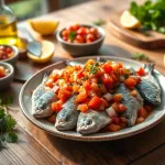 Śledzie w sosie salsa: przepis na idealną przekąskę na każdą okazję