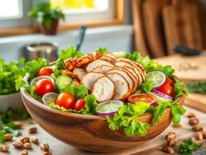 Sałatka z wędzonym kurczakiem: przepis na pyszne danie na każdą okazję