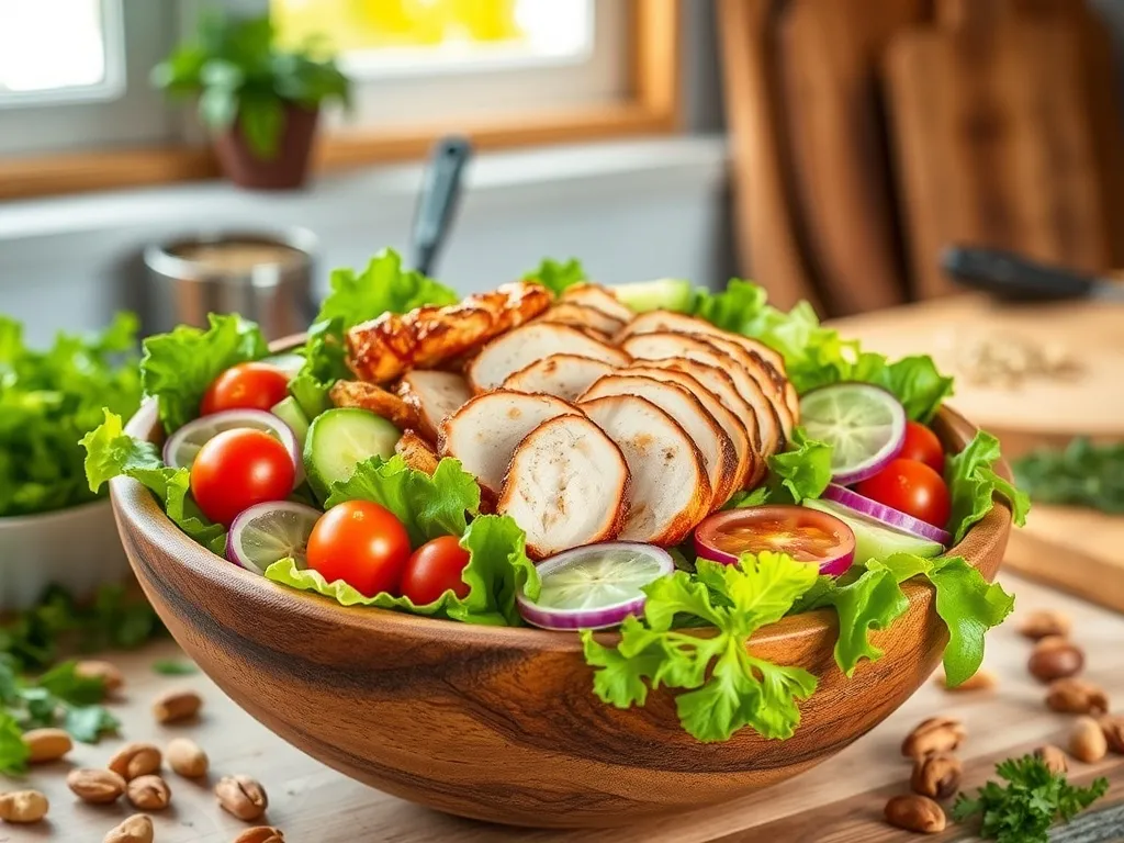 Sałatka z wędzonym kurczakiem: przepis na pyszne danie na każdą okazję