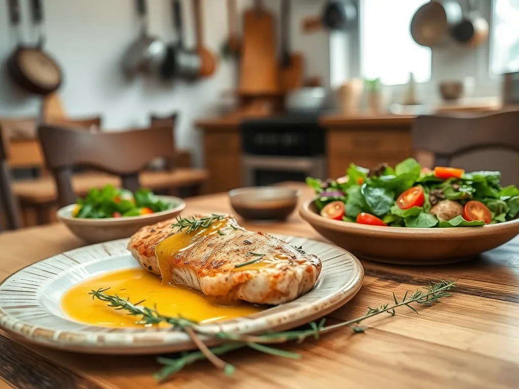 Schab w sosie musztardowo miodowym: przepis na pyszne danie obiadowe