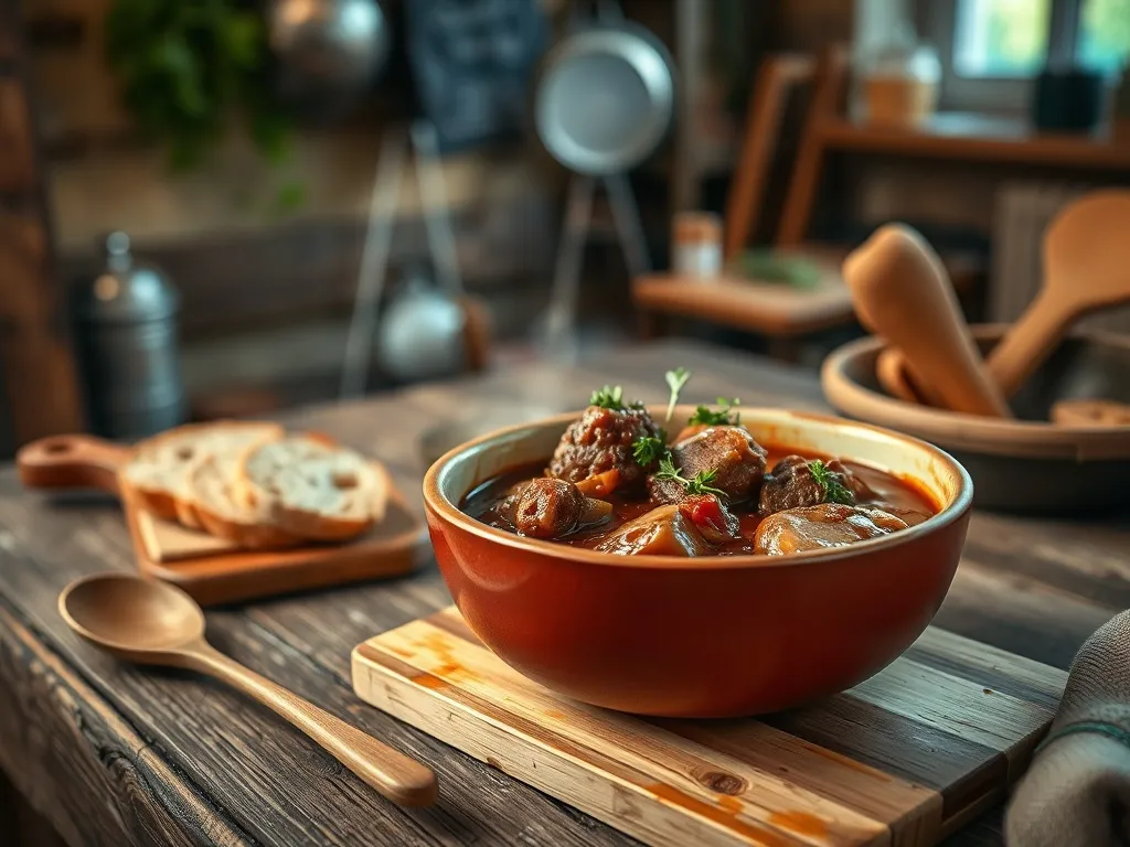 Gulasz wieprzowy w sosie własnym: przepis na idealne danie!