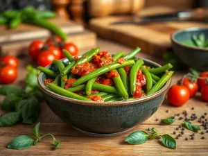 Fasolka w sosie pomidorowym: zdrowy przepis dla całej rodziny