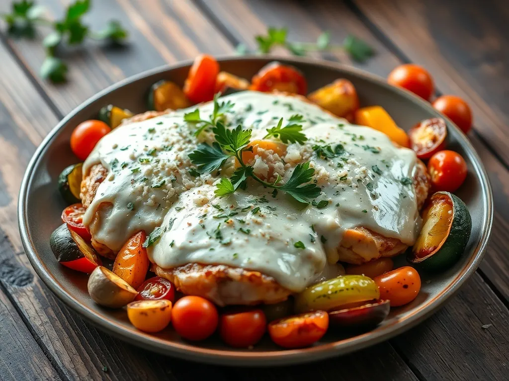 Kurczak w sosie parmezanowym: przepis na pyszne danie na każdą okazję