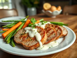 Polędwiczki w sosie chrzanowym: przepis na wyjątkowe danie!
