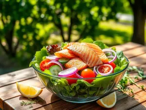 Sałatka z wędzoną rybą: pyszny przepis na letnie przyjęcie