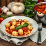 Gnocchi w sosie pomidorowym: przepis na pyszne danie na każdą okazję