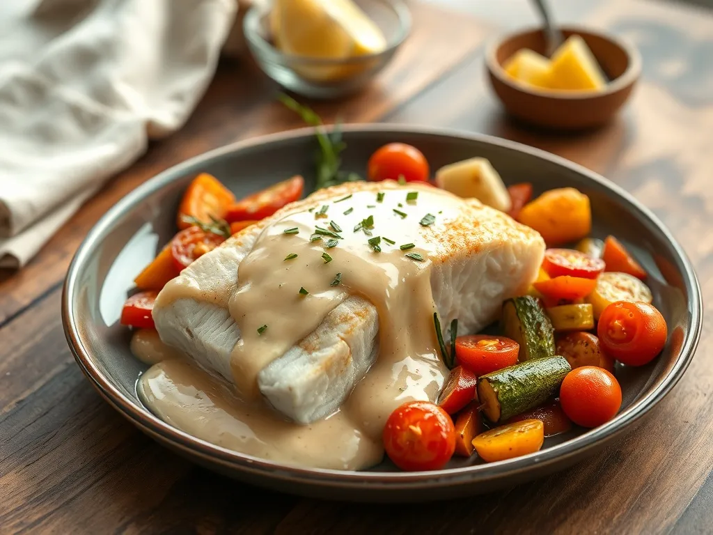 Dorsz w sosie porowym: przepis na pyszne danie z porami