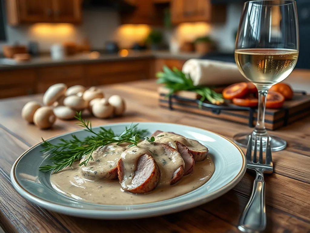 Polędwiczki w sosie kurkowym: prosty przepis na pyszny obiad