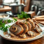 Schab w sosie grzybowym - przepis na pyszne danie na każdą okazję