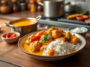 Kurczak w sosie curry: przepis na pyszne danie dla całej rodziny