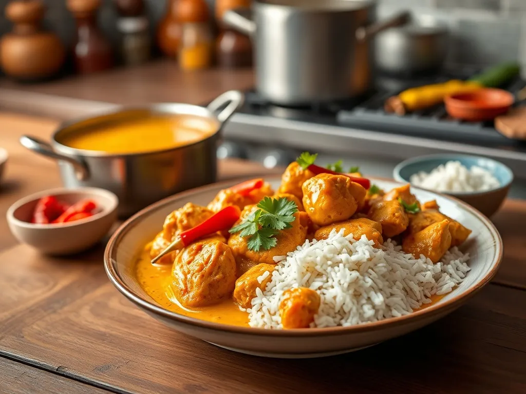 Kurczak w sosie curry: przepis na pyszne danie dla całej rodziny