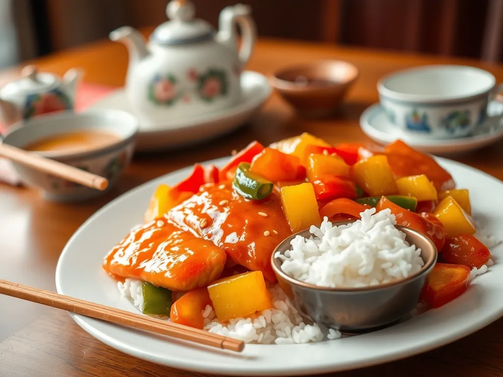 Ryba w sosie słodko-kwaśnym po chińsku: przepis na pyszne danie