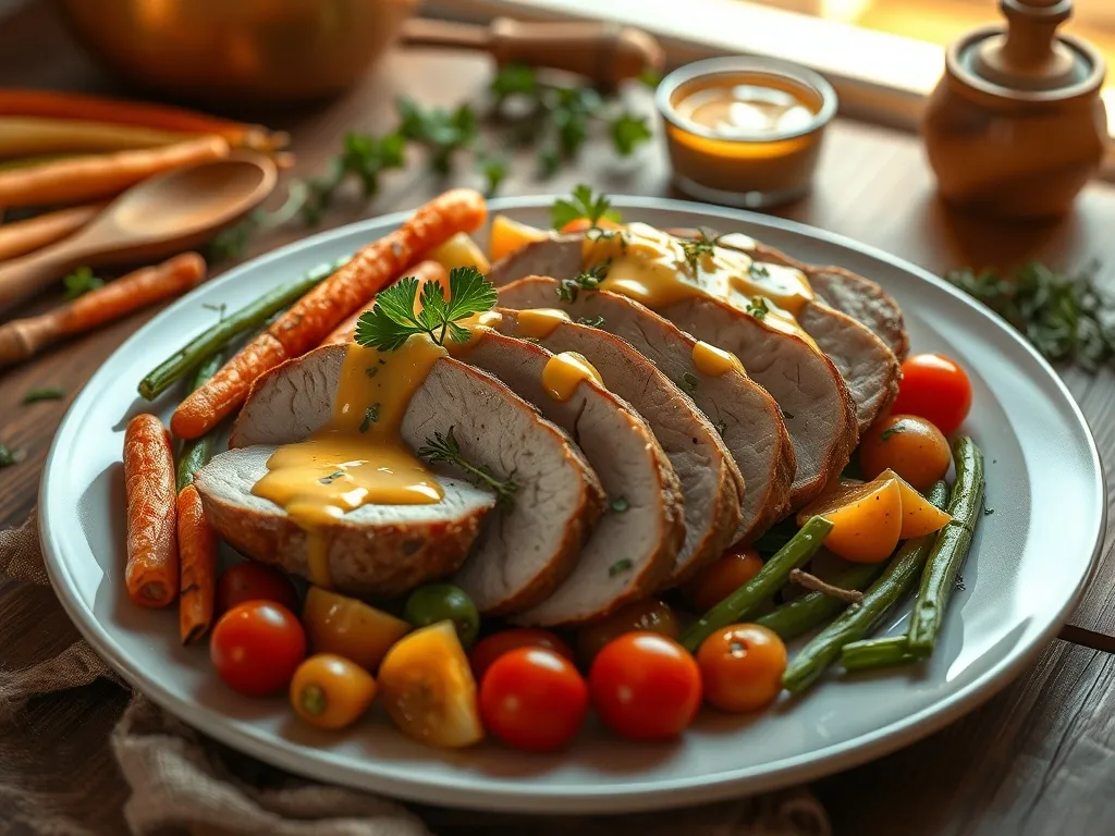 Schab w sosie musztardowym: prosty przepis na pyszne danie