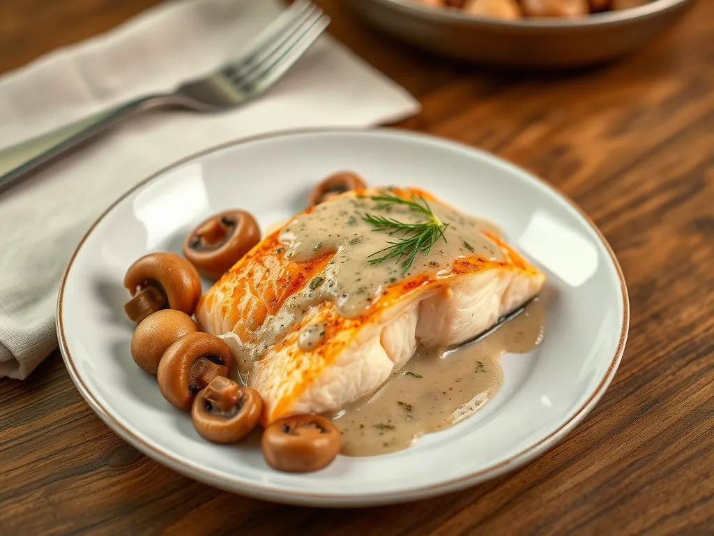 Łosoś w sosie kurkowym: jak przygotować to pyszne danie?