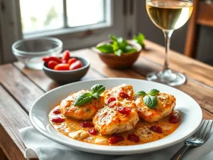 Kurczak w sosie z suszonymi pomidorami: pyszny przepis na obiad