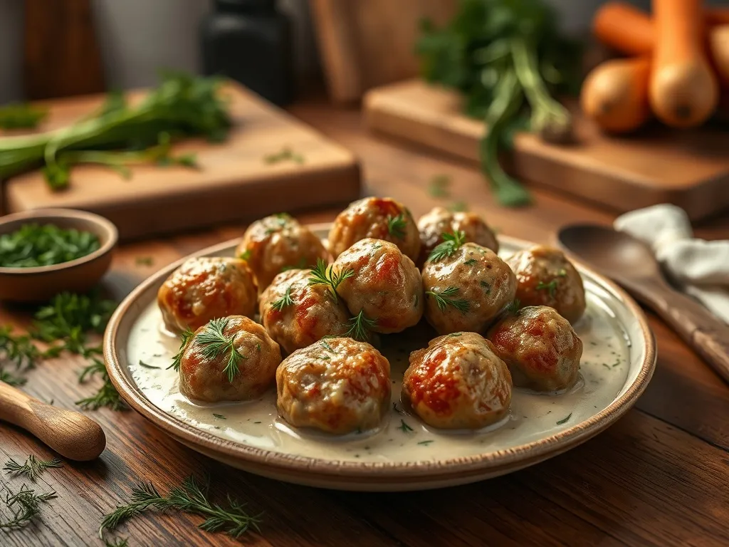 Pulpety w sosie koperkowym: sprawdzony przepis na pyszne danie!