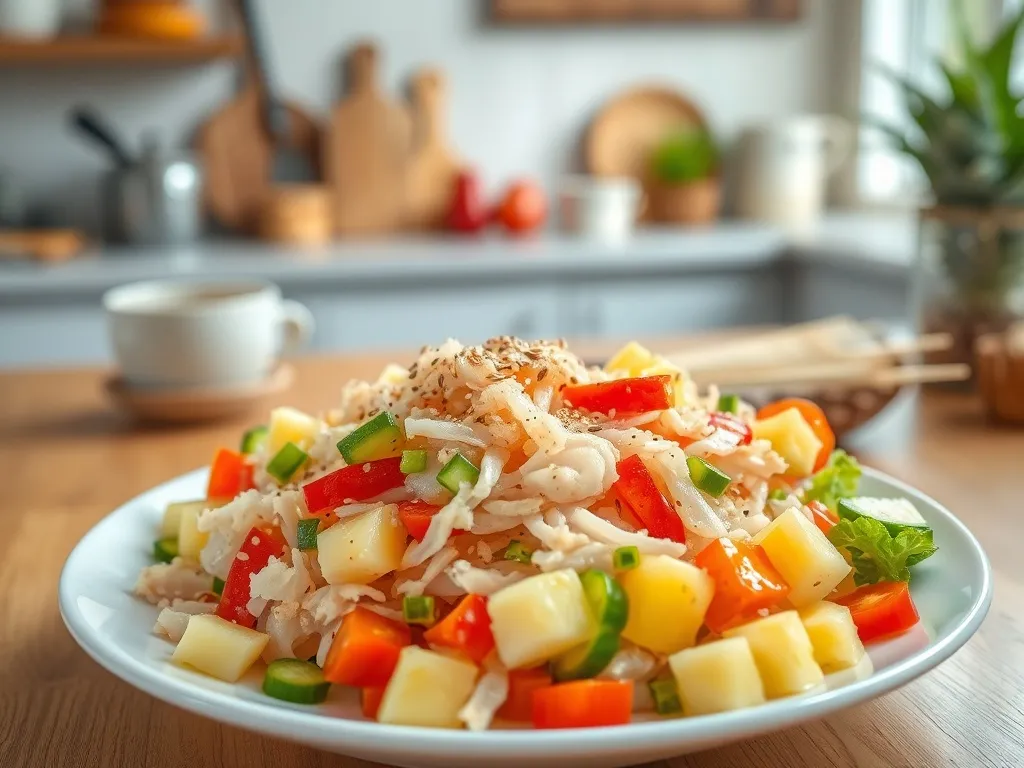 Sałatka z surimi i ananasem: przepis na pyszne danie na każdą okazję