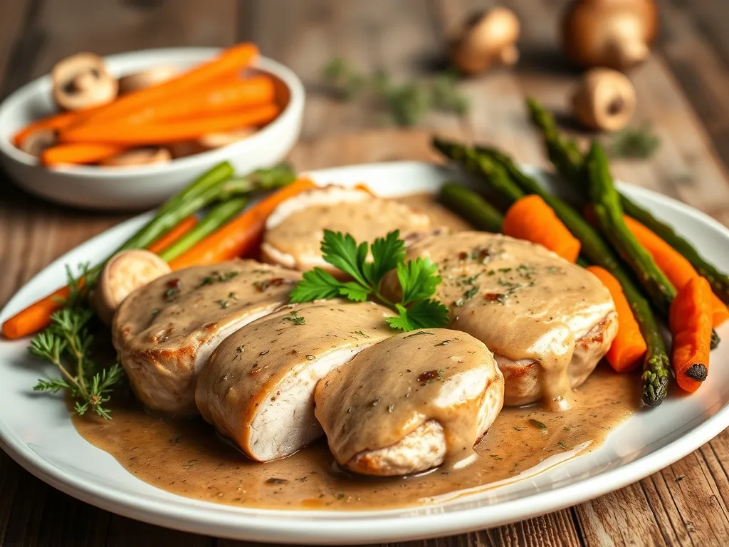 Polędwiczki w sosie borowikowym: przepis na pyszne danie!