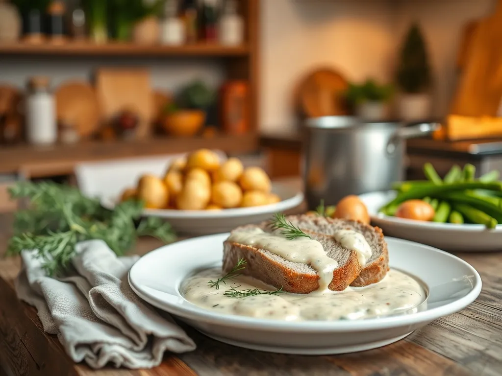 Polędwiczki wieprzowe w sosie koperkowym: przepis na pyszne danie