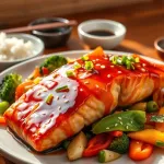 Łosoś w sosie teriyaki: prosty przepis na pyszne danie!