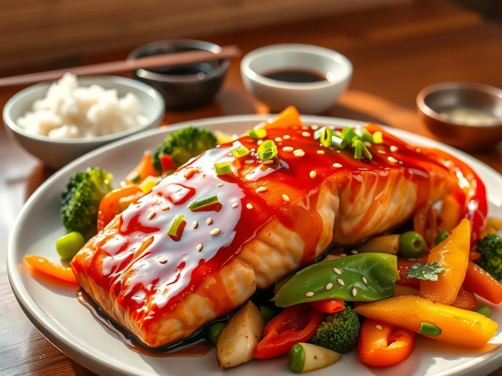 Łosoś w sosie teriyaki: prosty przepis na pyszne danie!