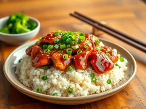 Kurczak w sosie teriyaki: przepis na pyszne danie z ryżem