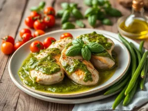 Kurczak w sosie bazyliowym: prosty przepis na pyszny obiad