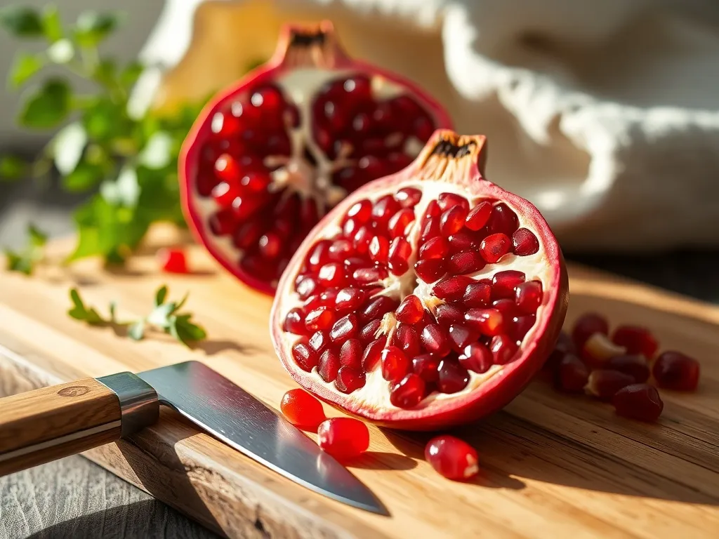 Jak szybko obrać owoc granata?